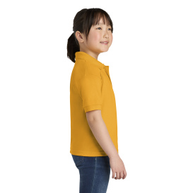 Gildan 8800B Youth DryBlend Jersey Knit Sport Shirt - Gold