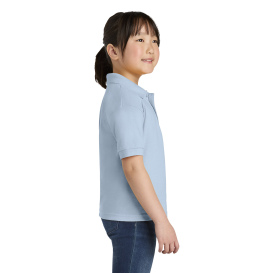 Gildan 8800B Youth DryBlend Jersey Knit Sport Shirt - Light Blue