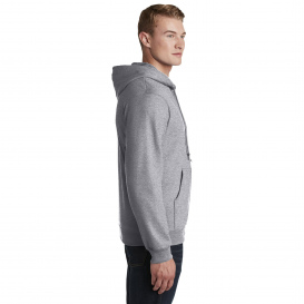 Jerzees 993M NuBlend Full-Zip Hooded Sweatshirt - Athletic Heather