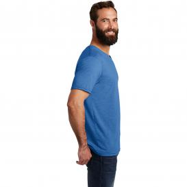 Allmade AL2004 Unisex Tri-Blend Tee - Azure Blue