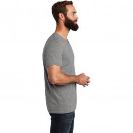 Allmade AL2014 Unisex Tri-Blend V-Neck Tee - Aluminum Grey