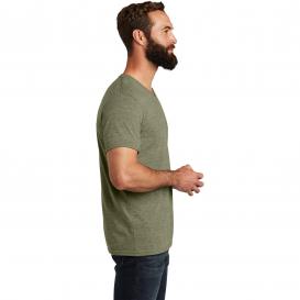 Allmade AL2014 Unisex Tri-Blend V-Neck Tee - Olive You Green