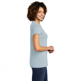 Allmade AL2018 Women's Tri-Blend V-Neck Tee - I Like You Blue