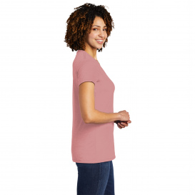 Allmade AL2018 Women's Tri-Blend V-Neck Tee - Vintage Rose