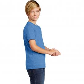 Allmade AL207 Youth Tri-Blend Tee - Azure Blue