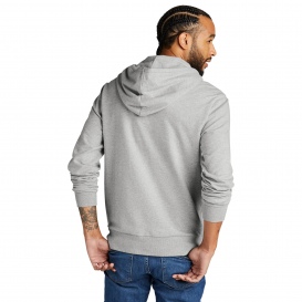 Allmade AL4000 Unisex Organic French Terry Pullover Hoodie - Granite Grey Heather