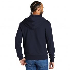 Allmade AL4002 Unisex Organic French Terry Full-Zip Hoodie - Night Sky Navy