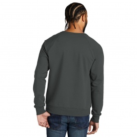 Allmade AL4004 Unisex Organic French Terry Crewneck Sweatshirt - Terrain Grey