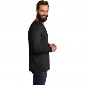 Allmade AL6004 Unisex Tri-Blend Long Sleeve Tee - Space Black
