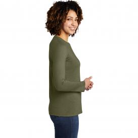 Allmade AL6008 Women\'s Tri-Blend Long Sleeve Tee - Olive You Green