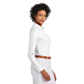 Brooks Brothers BB18001 Women\'s Wrinkle-Free Stretch Pinpoint Shirt - White