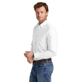 Brooks Brothers BB18004 Casual Oxford Cloth Shirt - White