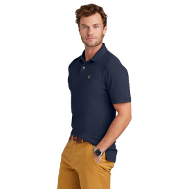 Brooks Brothers BB18200 Pima Cotton Pique Polo - Navy Blazer