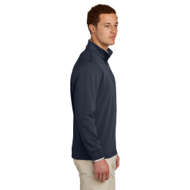 Brooks Brothers BB18206 Double-Knit 1/4 Zip - Night Navy
