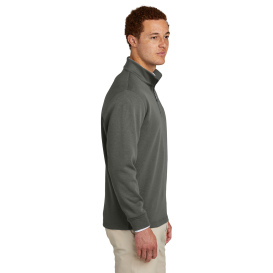 Brooks Brothers BB18206 Double-Knit 1/4 Zip - Windsor Grey
