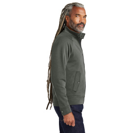 Brooks Brothers BB18210 Double Knit Full-Zip - Windsor Grey