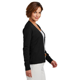 Brooks Brothers BB18405 Women's Cotton Stretch Cardigan Sweater - Deep ...