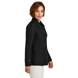 Brooks Brothers BB18601 Women\'s Quilted Jacket - Deep Black
