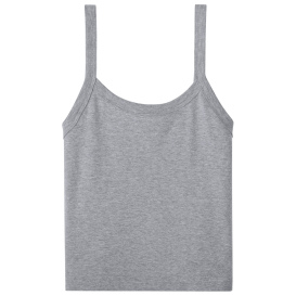 Bella + Canvas BC1012 Women\'s Micro Rib Spaghetti Strap Tank - Athletic Heather