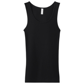 Bella + Canvas BC1080 Women\'s Baby Rib Tank - Black
