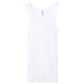 Bella + Canvas BC1080 Women\'s Baby Rib Tank - White