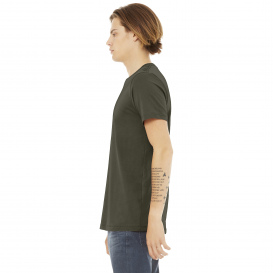 Bella + Canvas BC3001 Unisex Jersey Short Sleeve Tee - Dark Olive