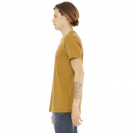 Bella + Canvas BC3001 Unisex Jersey Short Sleeve Tee - Mustard