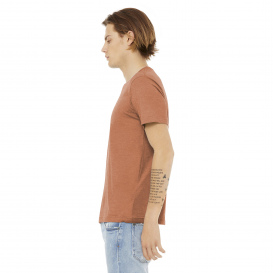 Bella + Canvas BC3001CVC Unisex Heather CVC Short Sleeve Tee - Heather Autumn