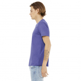 Bella + Canvas BC3001CVC Unisex Heather CVC Short Sleeve Tee - Heather Lapis