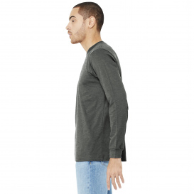 Bella + Canvas BC3501CVC Unisex Heather CVC Long Sleeve Tee - Deep Heather