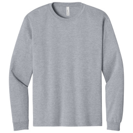 Bella + Canvas BC3511 Unisex 6-Ounce Heavyweight Long Sleeve Tee - Athletic Heather