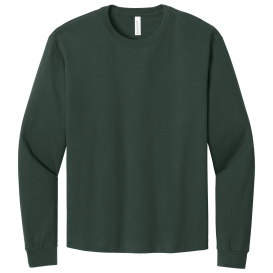 Bella + Canvas BC3511 Unisex 6-Ounce Heavyweight Long Sleeve Tee - Forest