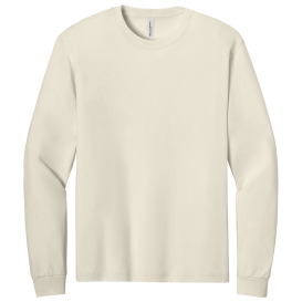 Bella + Canvas BC3511 Unisex 6-Ounce Heavyweight Long Sleeve Tee - Natural