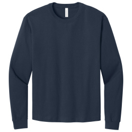 Bella + Canvas BC3511 Unisex 6-Ounce Heavyweight Long Sleeve Tee - Navy