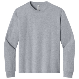 Bella + Canvas BC3511Y Youth 6-Ounce Heavyweight Long Sleeve Tee - Athletic Heather