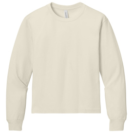 Bella + Canvas BC3511Y Youth 6-Ounce Heavyweight Long Sleeve Tee - Natural