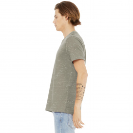 Bella + Canvas BC3655 Unisex Textured Jersey V-Neck Tee - Stone Marble