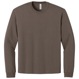 Bella + Canvas BC4651 Unisex 7.5-Ounce Heavyweight Long Sleeve Tee - Cocoa
