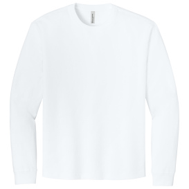 Bella + Canvas BC4651 Unisex 7.5-Ounce Heavyweight Long Sleeve Tee - White