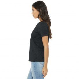 Bella + Canvas BC6400CVC Women\'s Relaxed CVC Tee - Dark Grey Heather