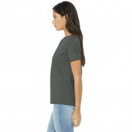 Bella + Canvas BC6400CVC Women's Relaxed CVC Tee - Deep Heather