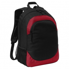 Port Authority BG217 Circuit Backpack - Rich Red/Black