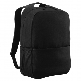 Port Authority BG218 Access Square Backpack - Black