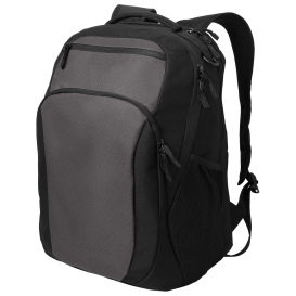 Port Authority BG232 Transport Backpack - Dark Charcoal/Black