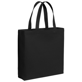 Port Authority BG424 Cotton Canvas Tote - Deep Black