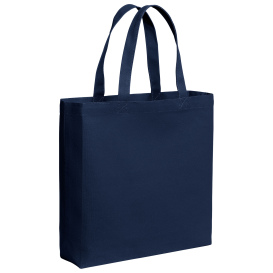 Port Authority BG424 Cotton Canvas Tote - River Blue Navy