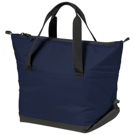 Port Authority BG515 6-Can Collapsible Cooler - River Blue Navy/Dark Charcoal