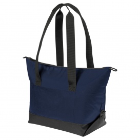 Port Authority BG516 18-Can Collapsible Cooler - River Blue Navy/Dark Charcoal