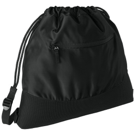 Port Authority BG619 Agility Mesh Pocket Cinch - Deep Black