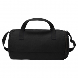 Port Authority BG814 Cotton Barrel Duffel - Black
